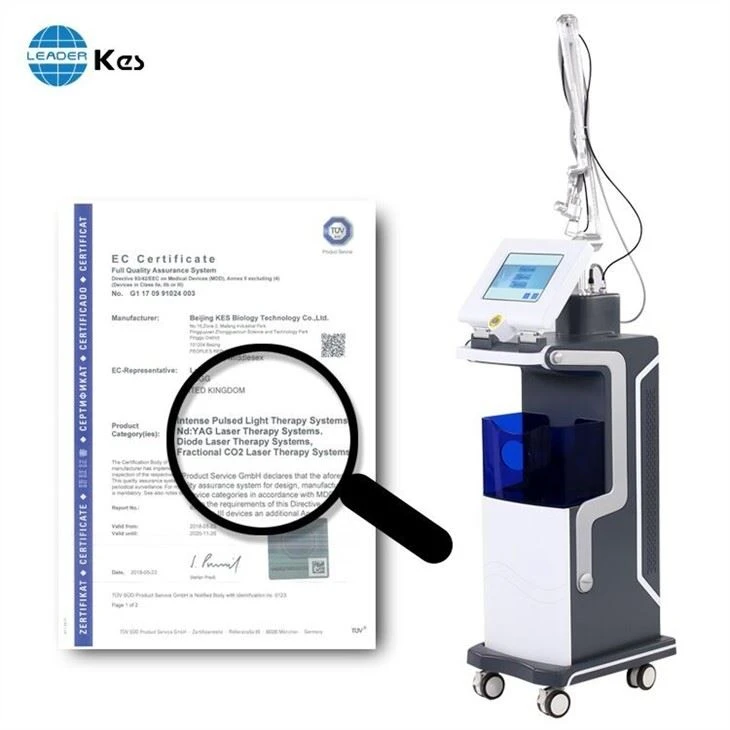 CO2 Fractional Laser Scar Removal Marks Removal Skin Rejuvenatrion Machine