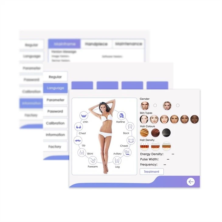 Professional Painless Hair Removal Machine