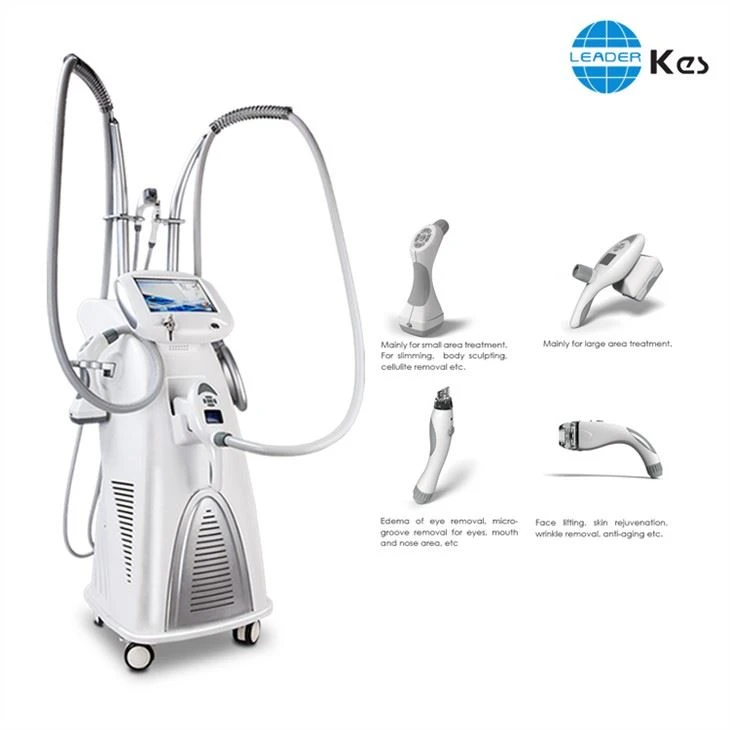 5 In 1 Rf Body Sculpting Rf Vacuum Roller Infrared Light LED Slimming Machine